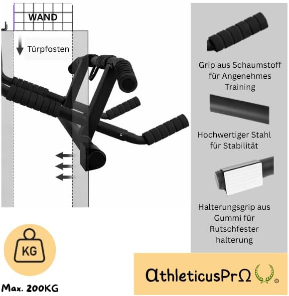 Klimmzugstange für Türrahmen