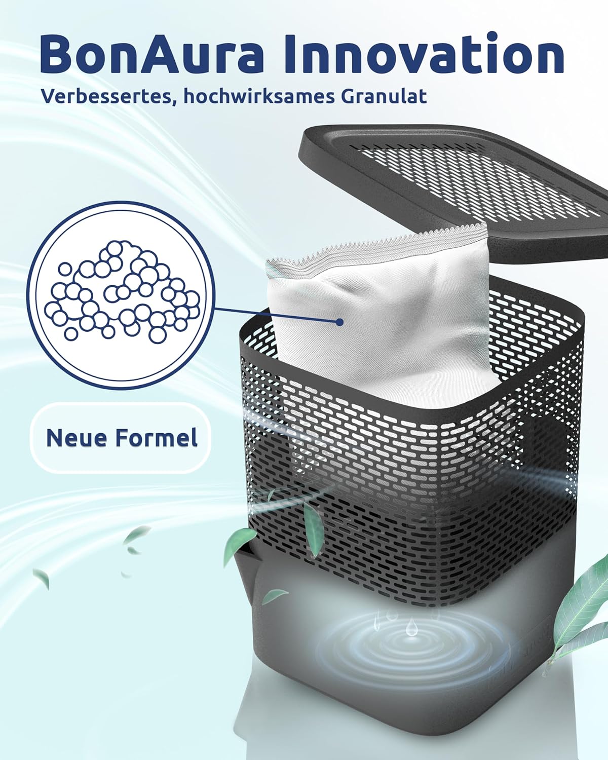 Luftentfeuchter Nachfüllpack-Set (4 x 680g Granulat), 4 X Granulat Nachfüller