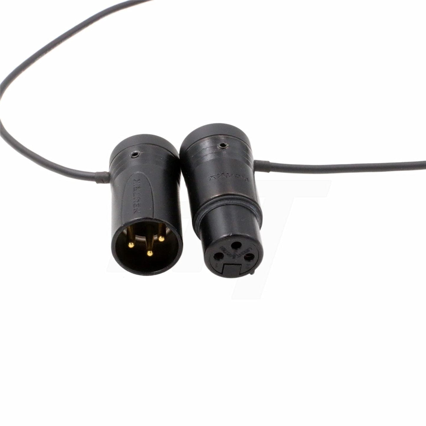 Verstellbares XLR-Audiokabel 3-polig, 50 Zentimeter