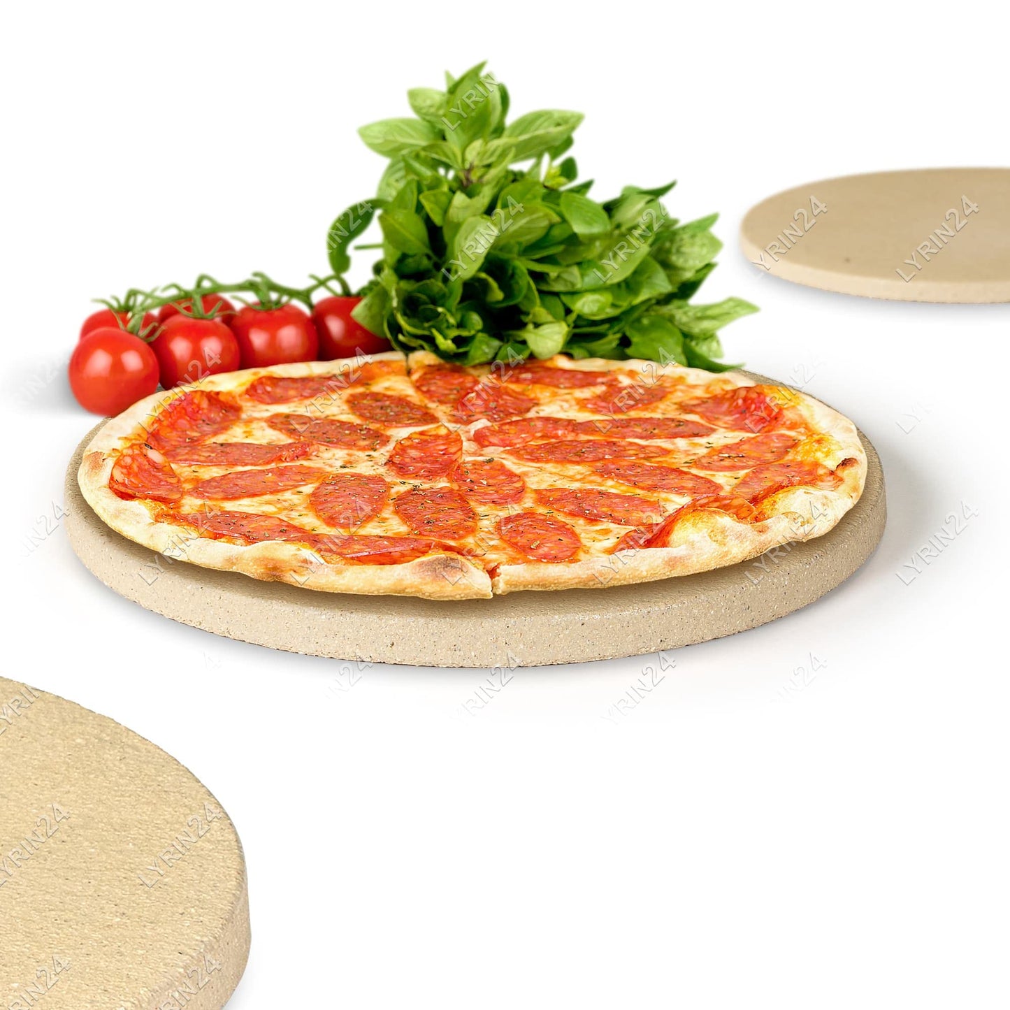 Pizza-Backstein
