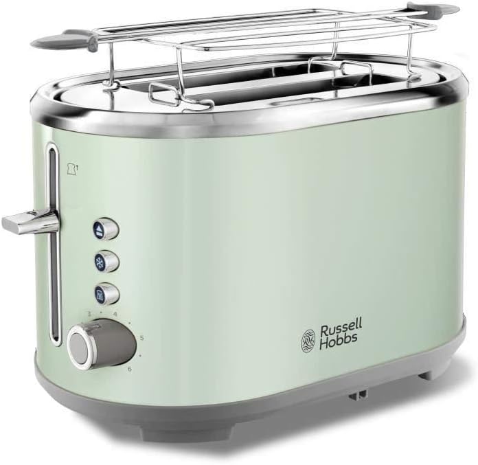 Retro-Toaster mit Brötchenaufsatz, Toaster