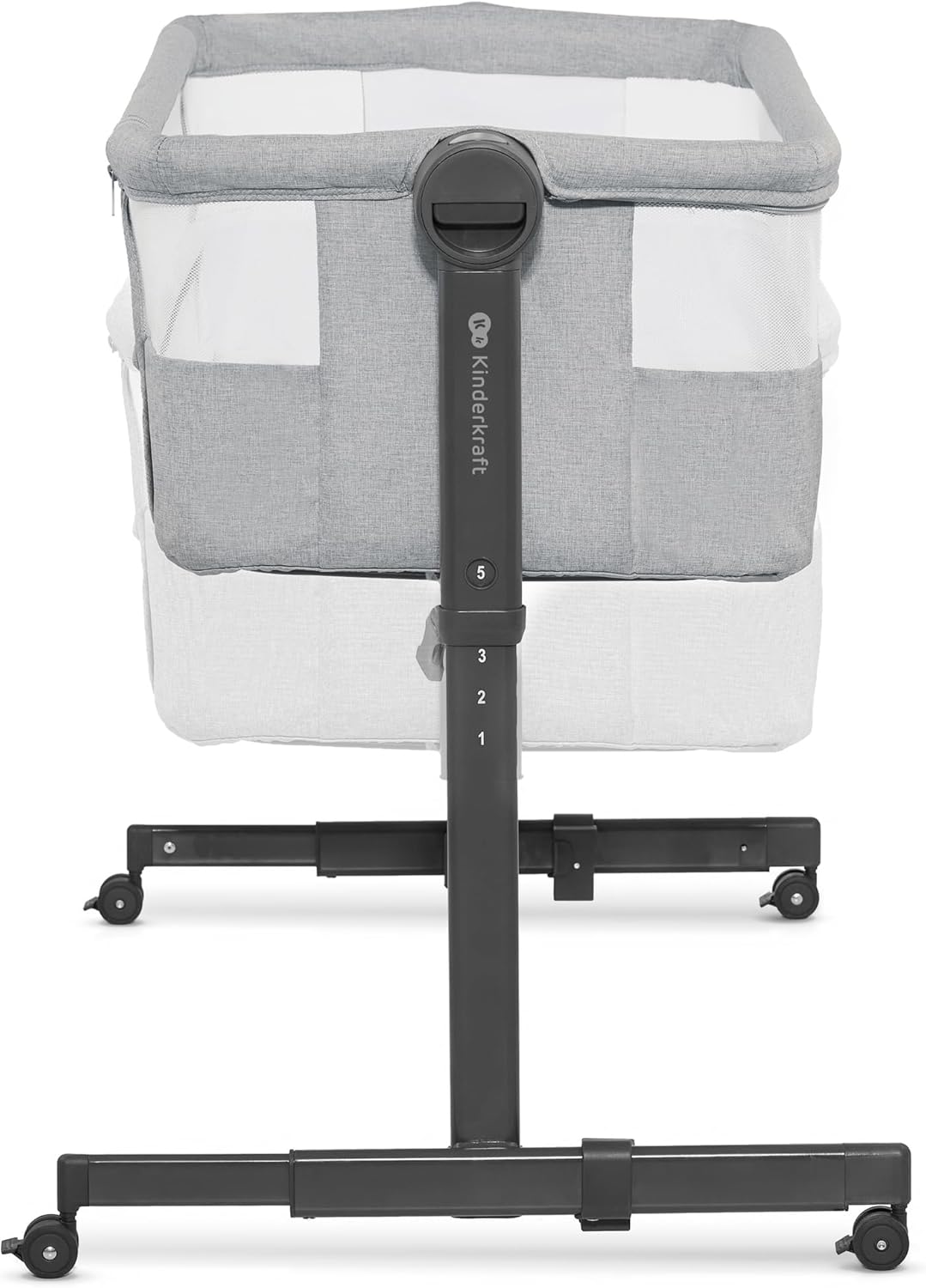 Neste Up 2 Beistell- und Reisebett mit Matratze, Neste Gray