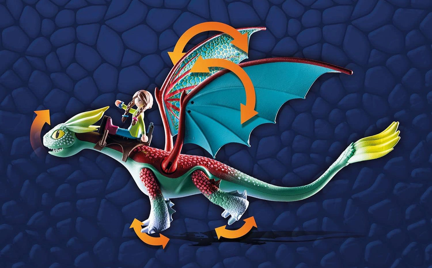 71083 Dragons: The Nine Realms - Feathers & Alex, Konstruktionsspielzeug, Einzeln