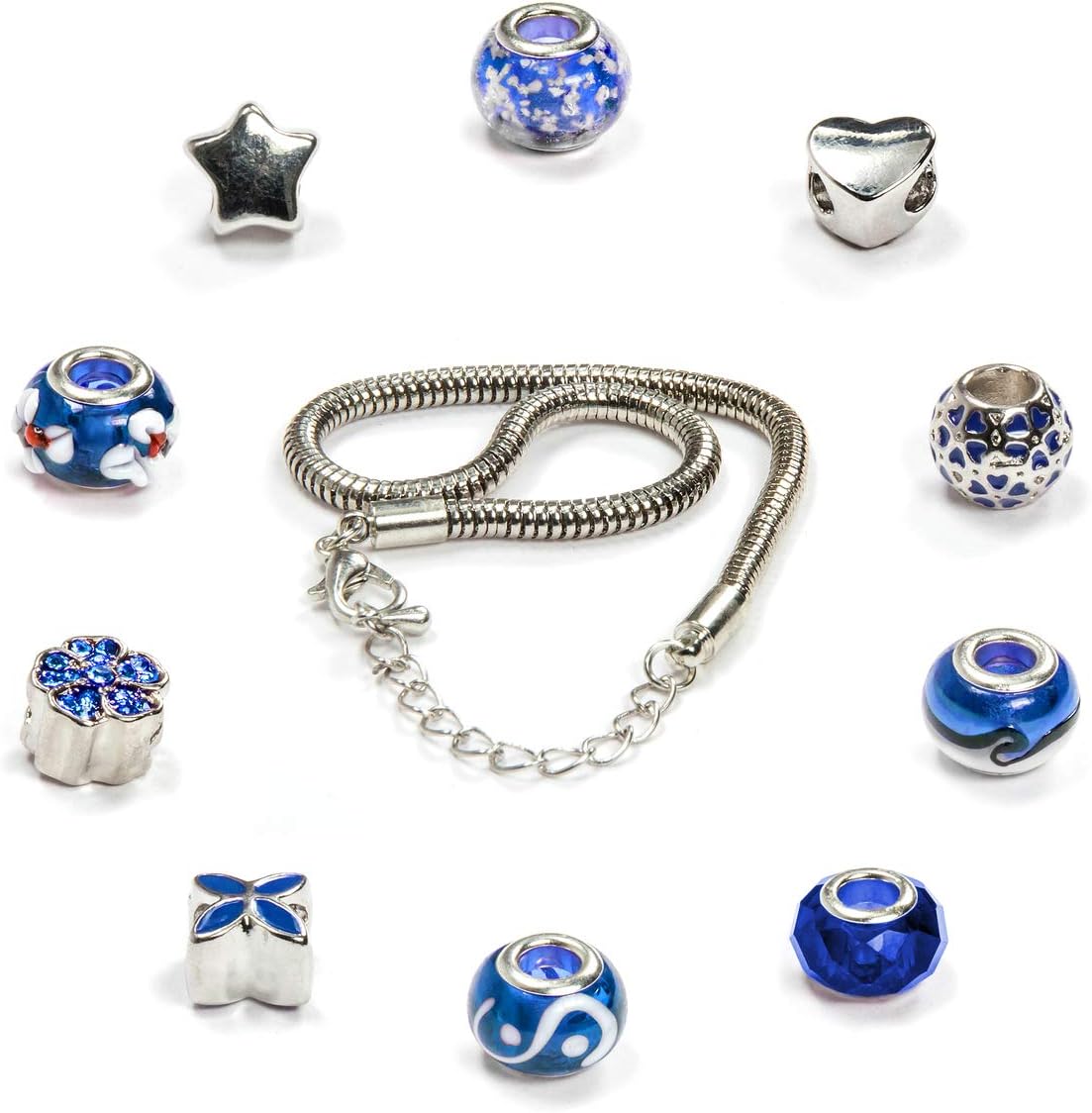 Mode-Schmuck Adventskalender mit Perlenanhängern