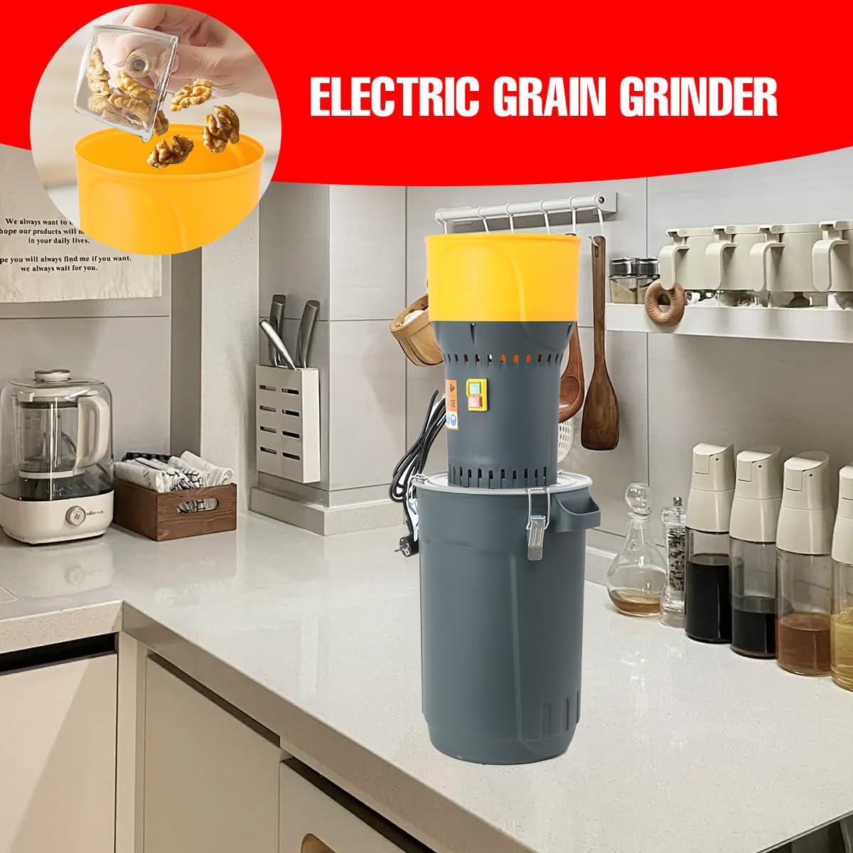 Elektrische Getreidemühle