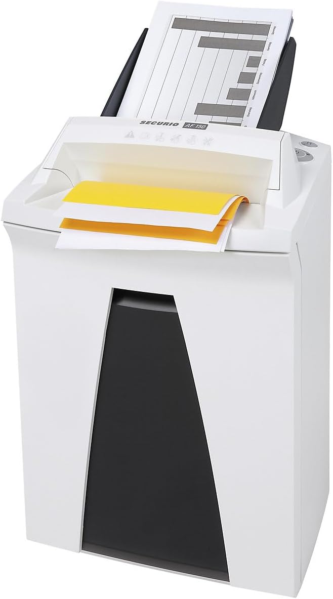 Securio AF150 Aktenvernichter, Partikelschnitt P5 / 150 Blatt