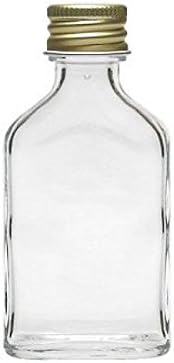 50 Stück Mini-Glasflaschen mit Schraubverschluss, 50 Stück|20 ml