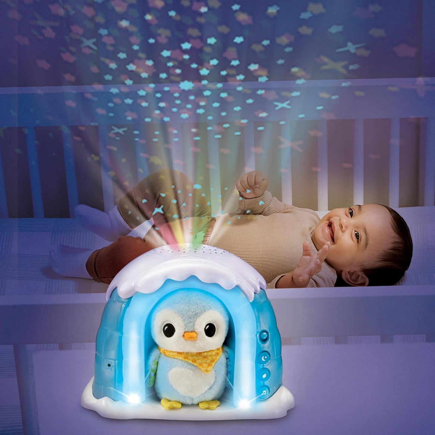2-in-1 Sternenlicht-Pinguin