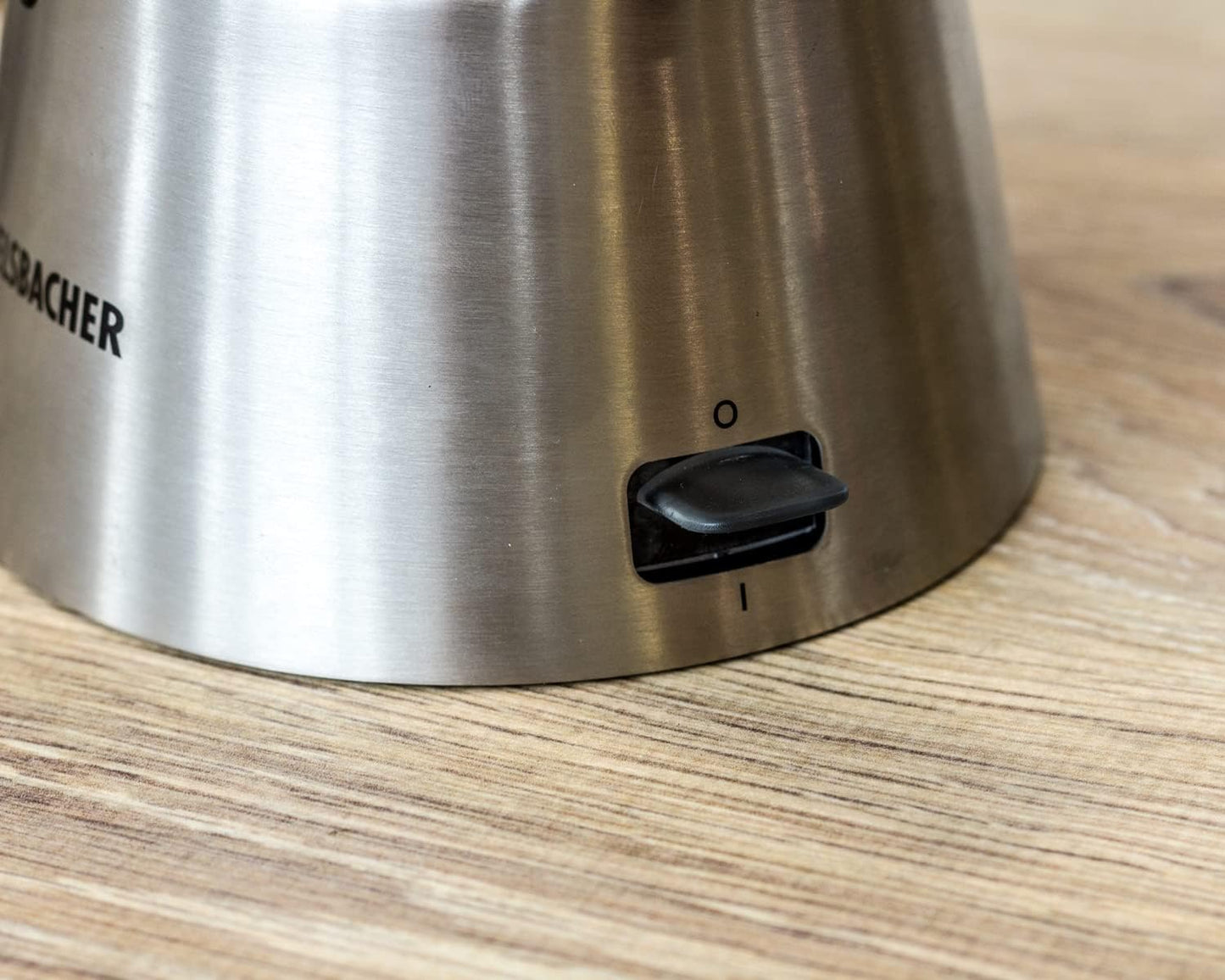 EKO 366/E - Elektrischer Espressokocher für 3 - 6 Tassen, 3-6 Tassen Edelstahl-Kanne Single