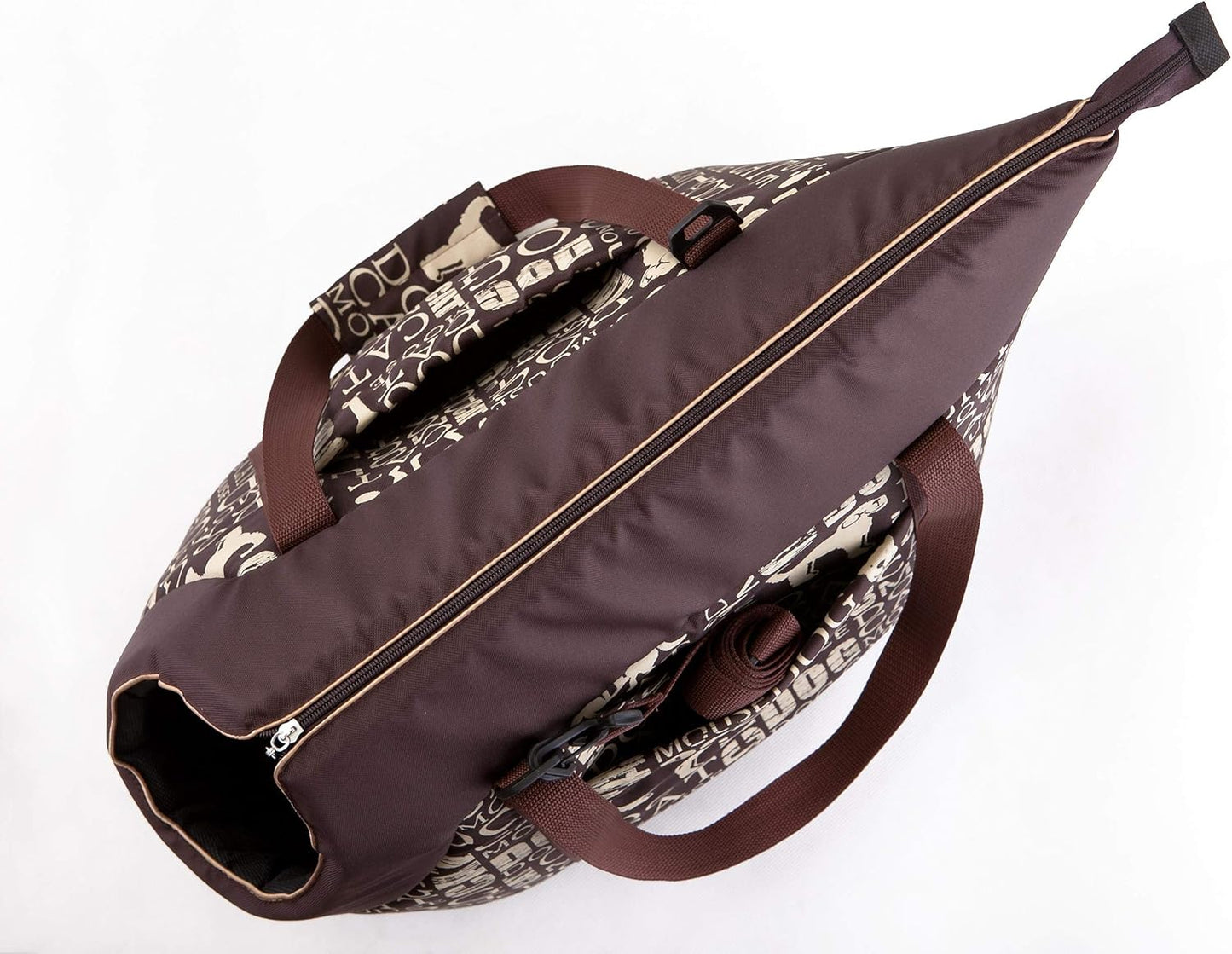 Hundetasche bis 2,5 kg, 20 x 36 x 22 cm Textaufdruck