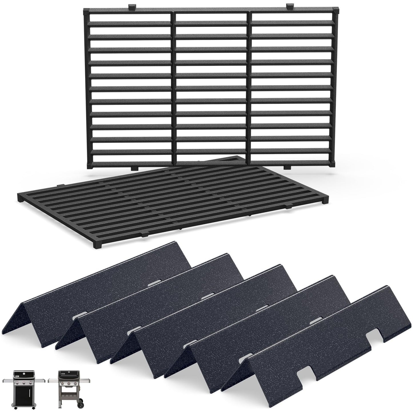 Grillroste & Aromaschienen-Set für Weber