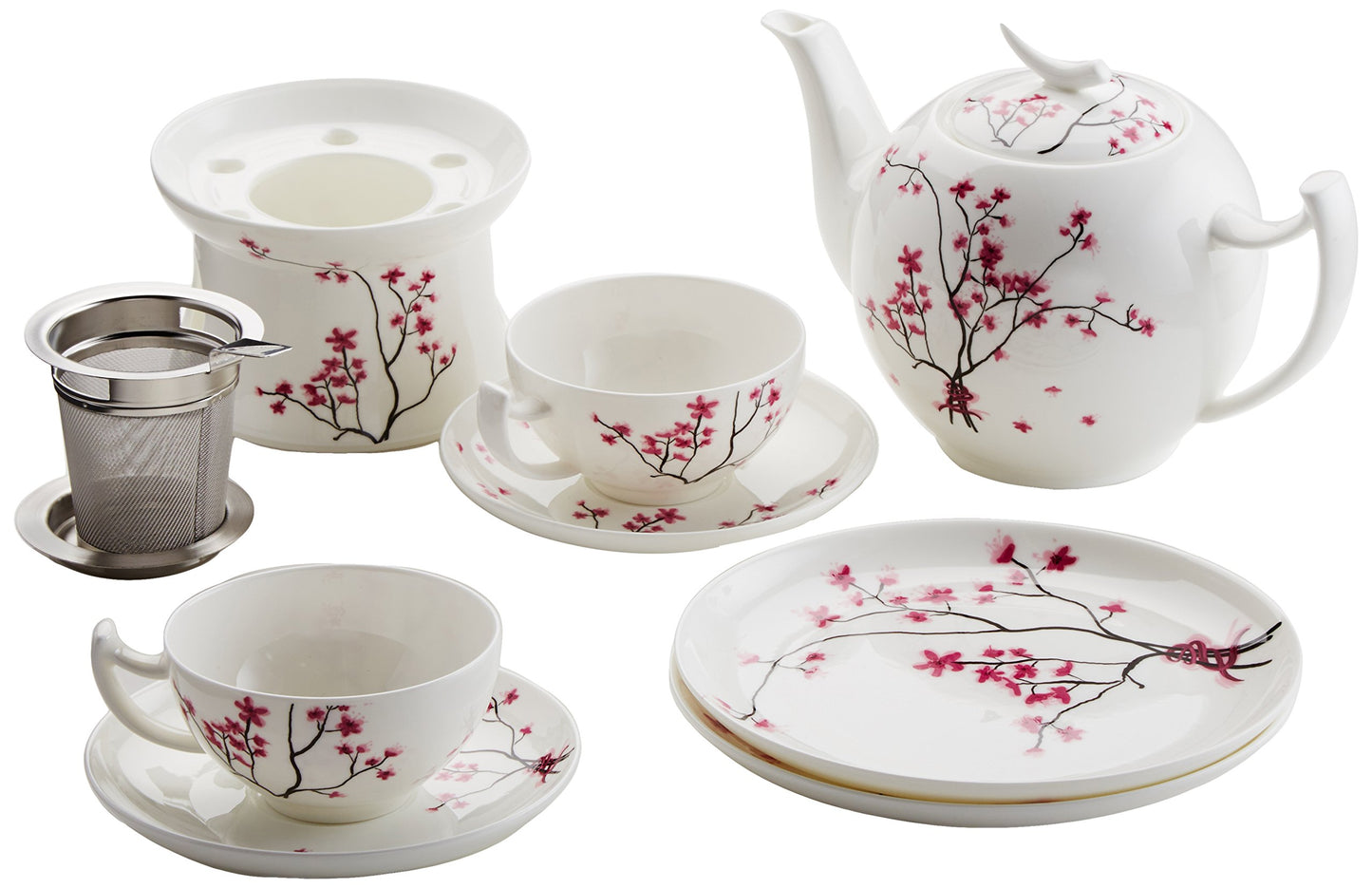 Teeservice Cherry Blossom für 2 Personen