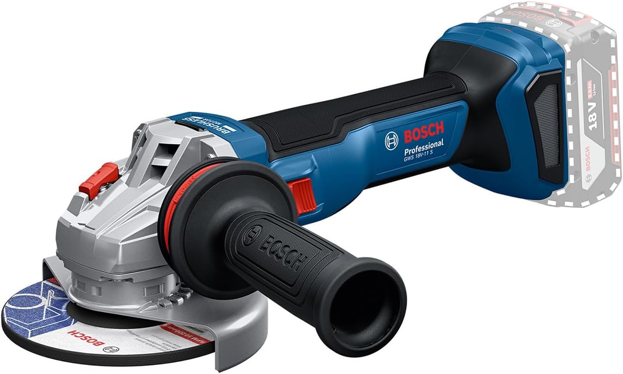 Akku-Winkelschleifer GWS 18V-11 S, Ohne Akku/Lader