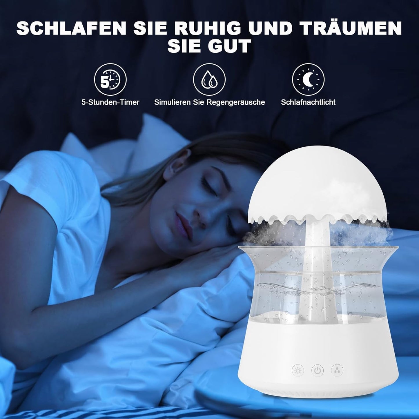 Luftbefeuchter, 06 Weiß