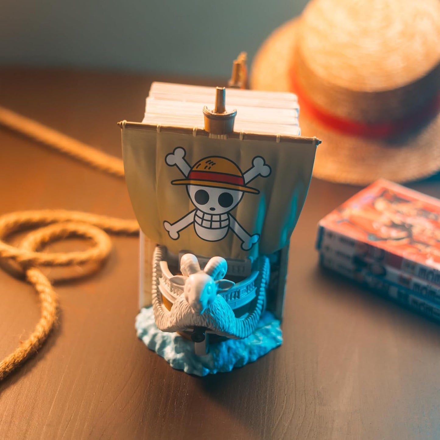 Buchstütze One Piece Schiff