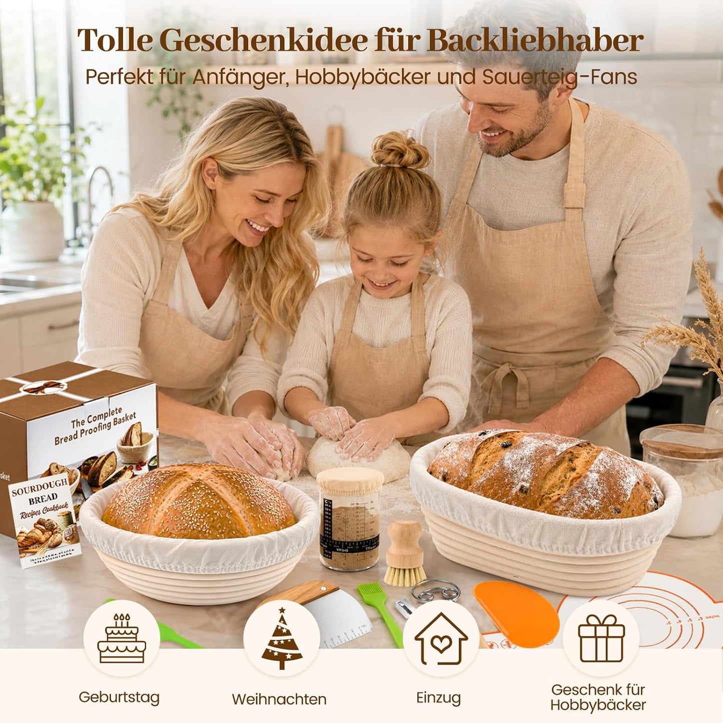 21-teiliges Sauerteig Starter-Set