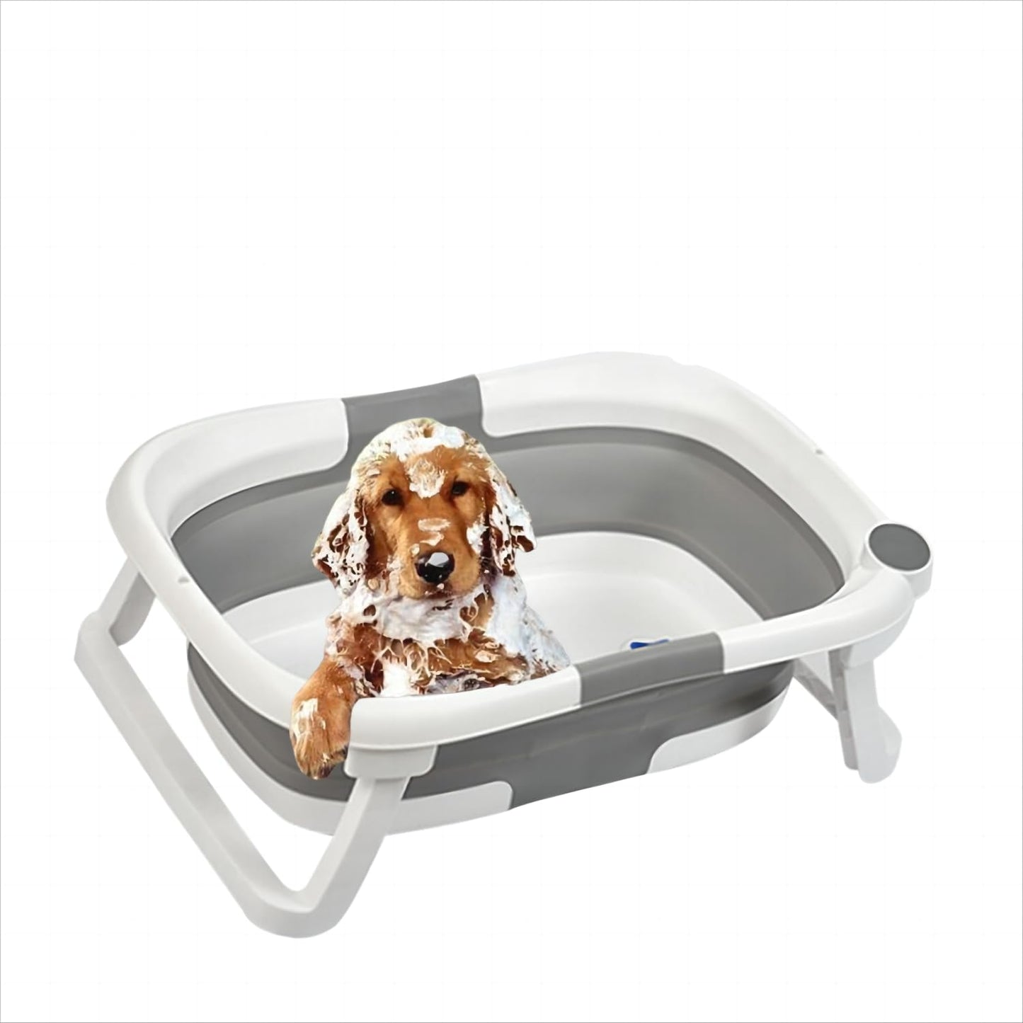 Klappbare Hundebadewanne