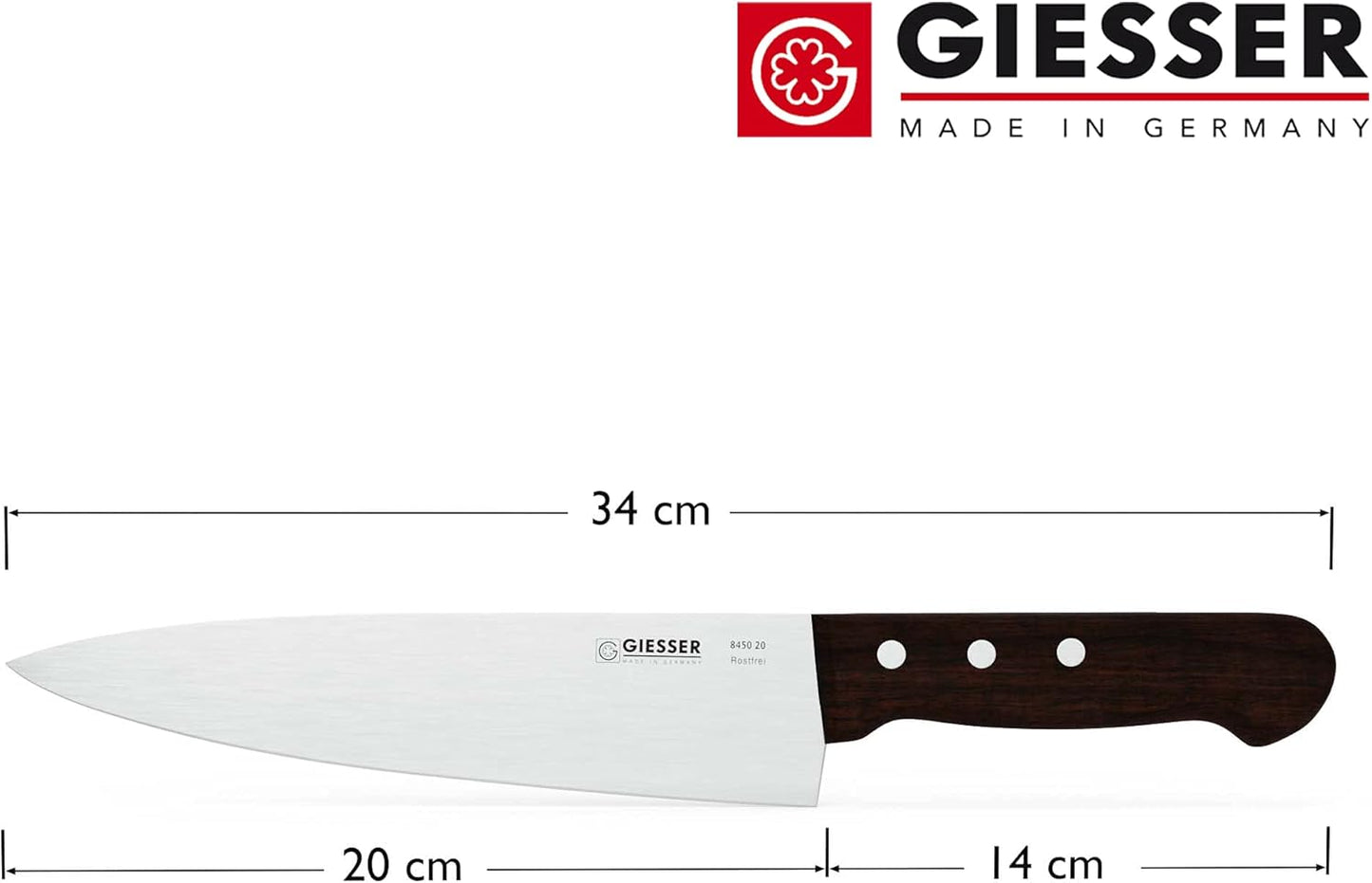 Kochmesser, Kotibe 20 cm Kochmesser