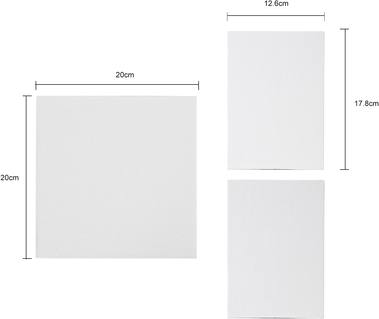 36-teiliges Acrylfarben Set mit Zubehör