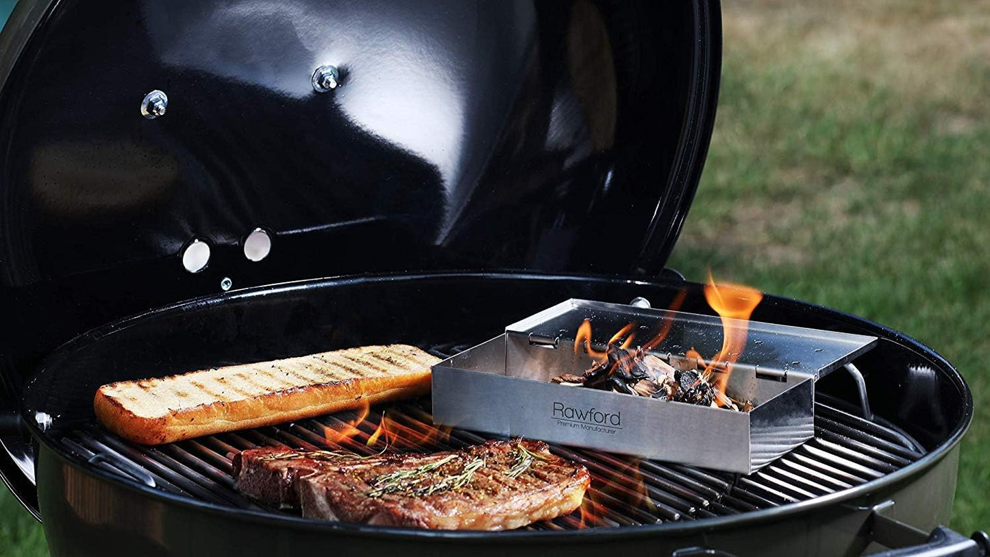 Räucherbox für Gas- & Holzkohlegrill