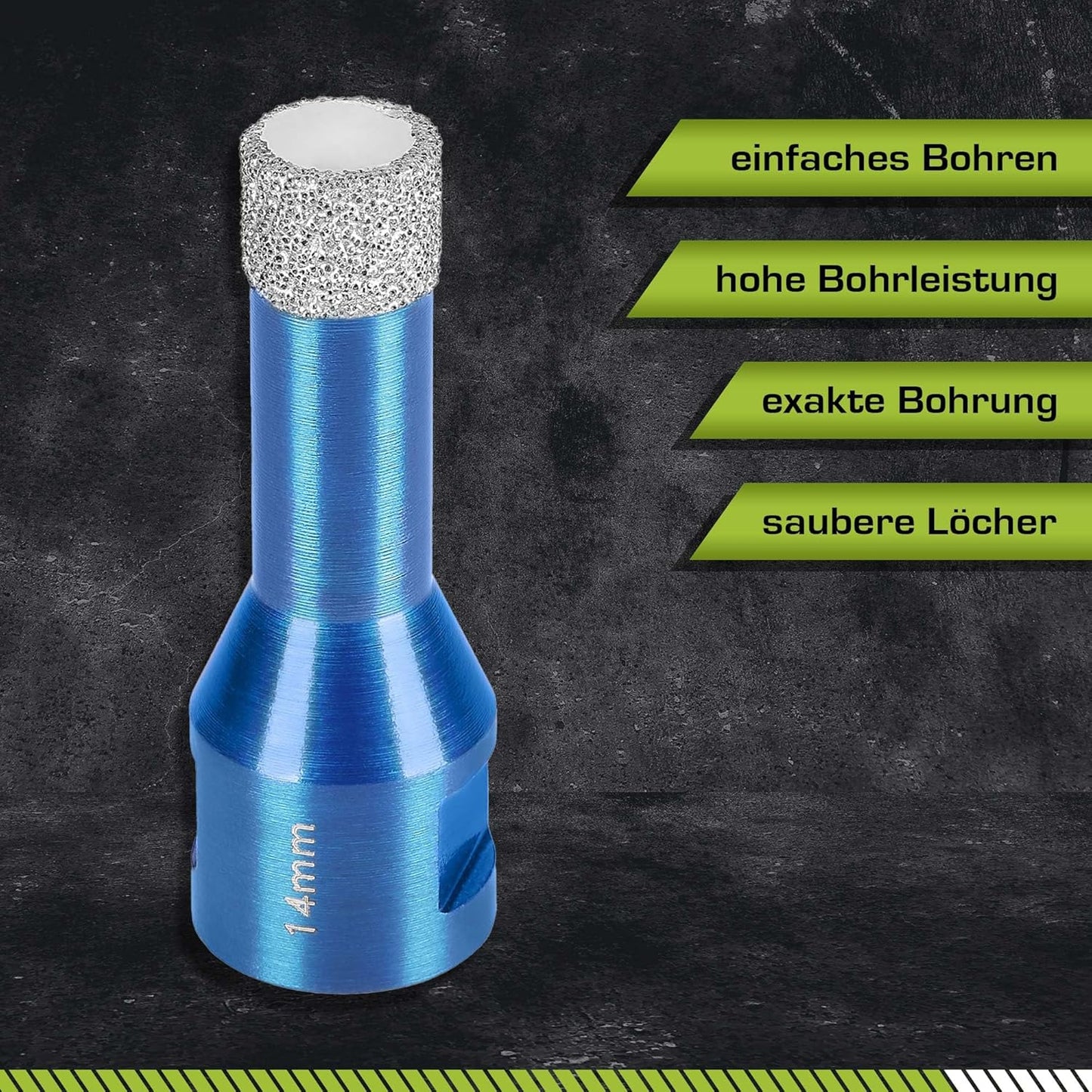 Fliesenbohrer, M14 Ø 14mm