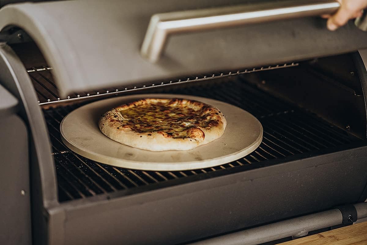 Pizzastein, Cordierit Rund 41cm