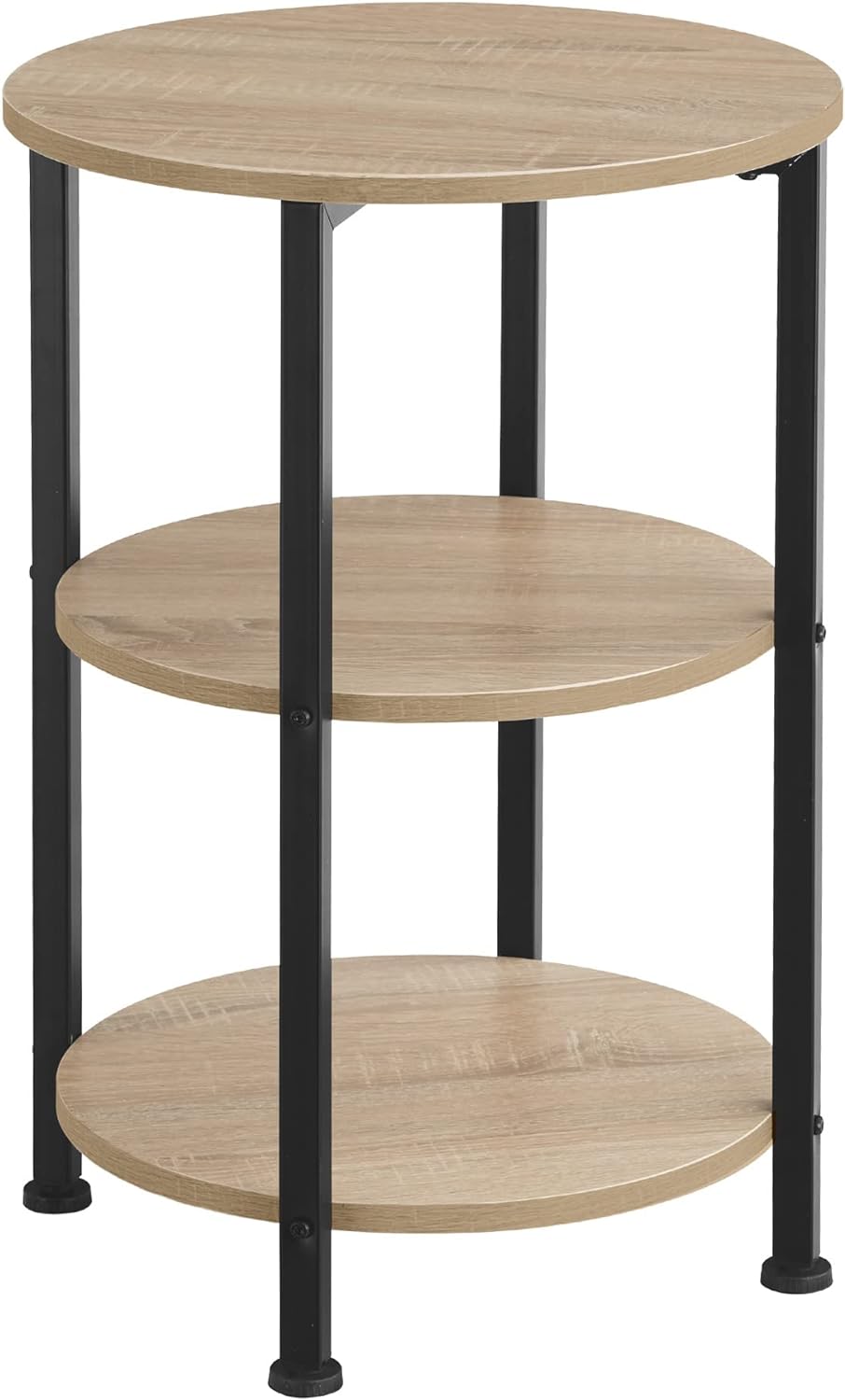 Beistelltisch Colchester, Industrial Holz Hell, Eiche Sonoma