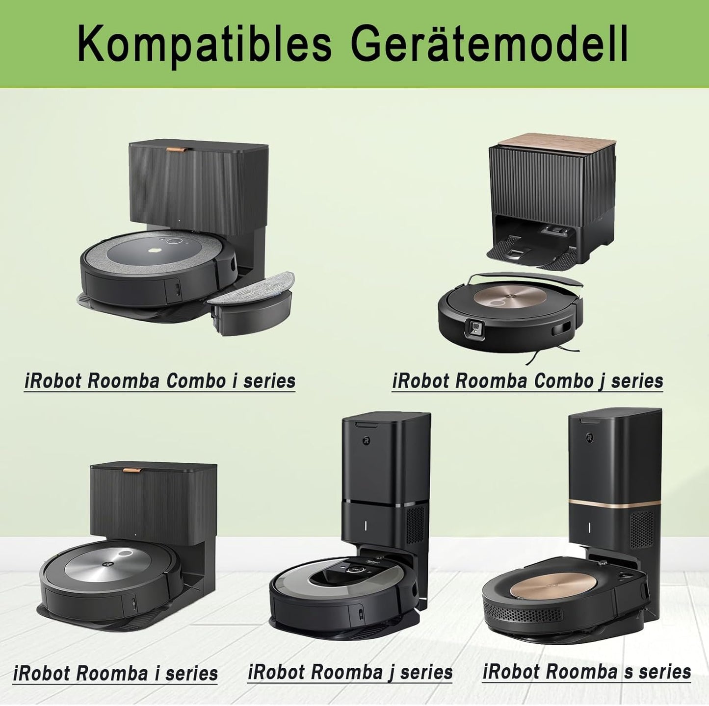 Staubsaugerbeutel-Set für Roomba i, s, j & Combo (14er-Pack), 14er-pack