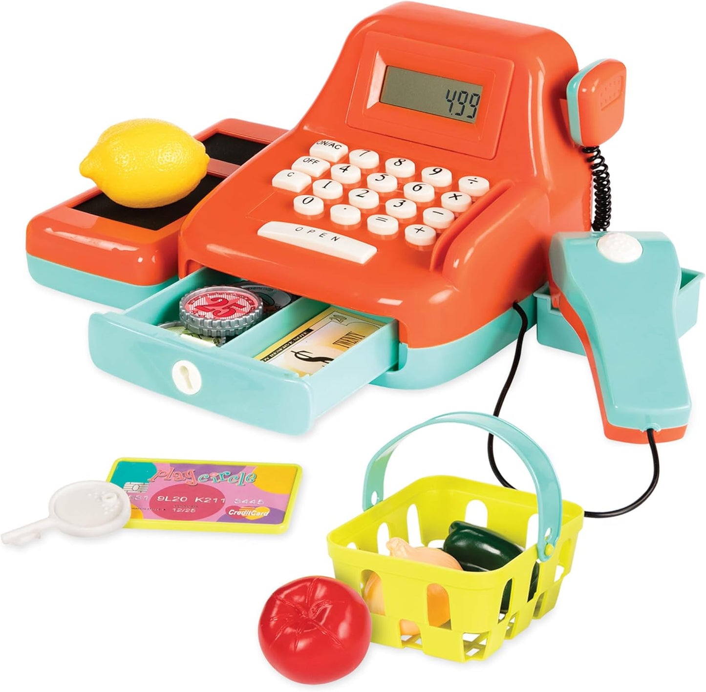 Spielkasse mit Scanner und Sound, 26 Teile