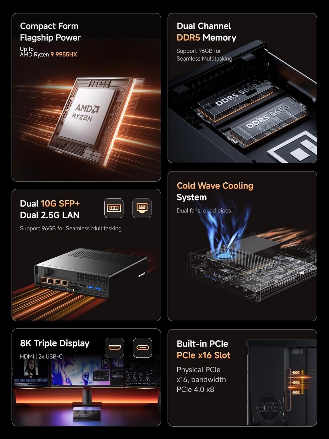Mini PC MS-A2 9955 0+0, MS-A2 9955 0+0