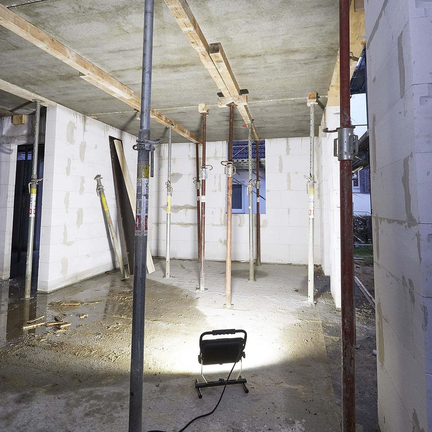 LED Baustrahler mit Stativ, 150w