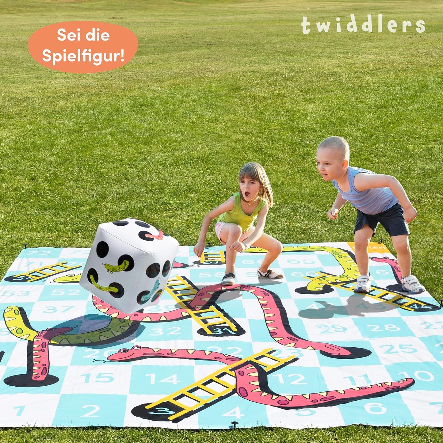 Leiterspiel Giant Snakes and Ladders