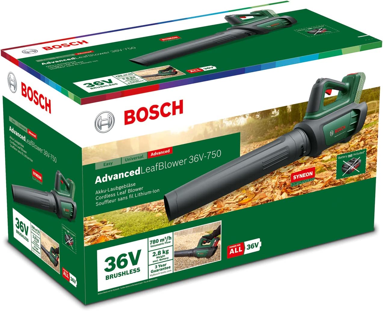Akku-Laubbläser Advanced LeafBlower 36V-750 BARETOOL, Laubgebläse, Laubbläser | ohne Akku