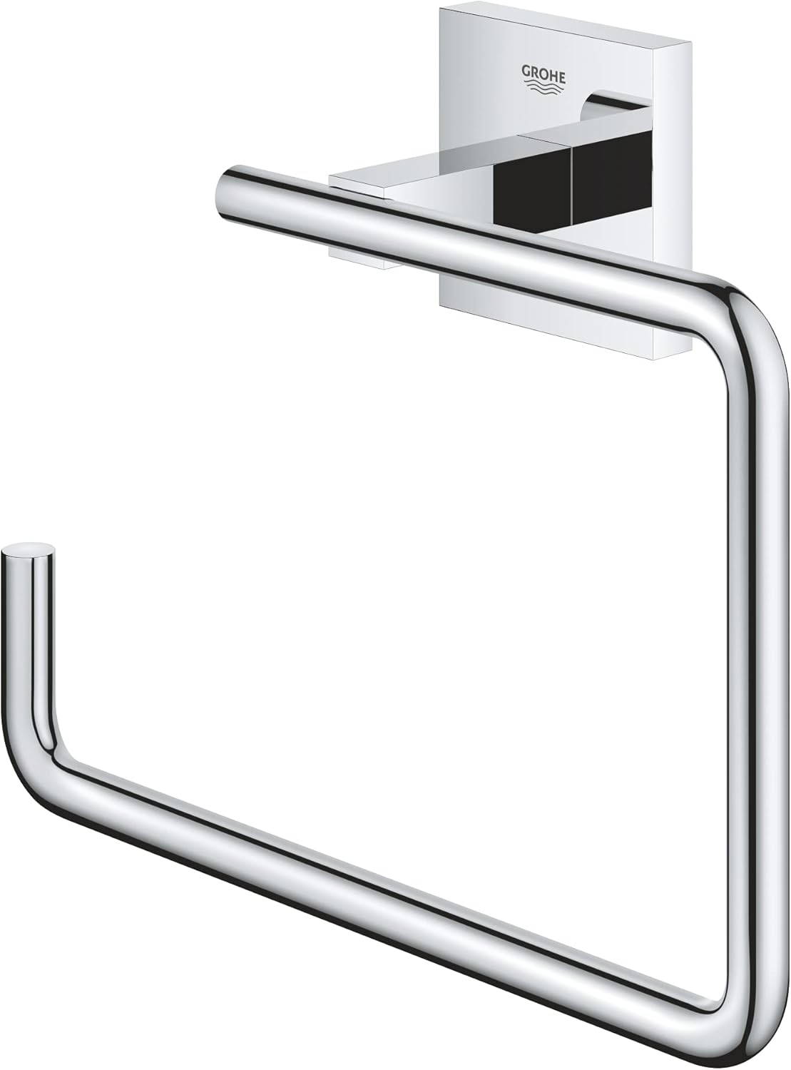 Start Cube Handtuchring, chrom