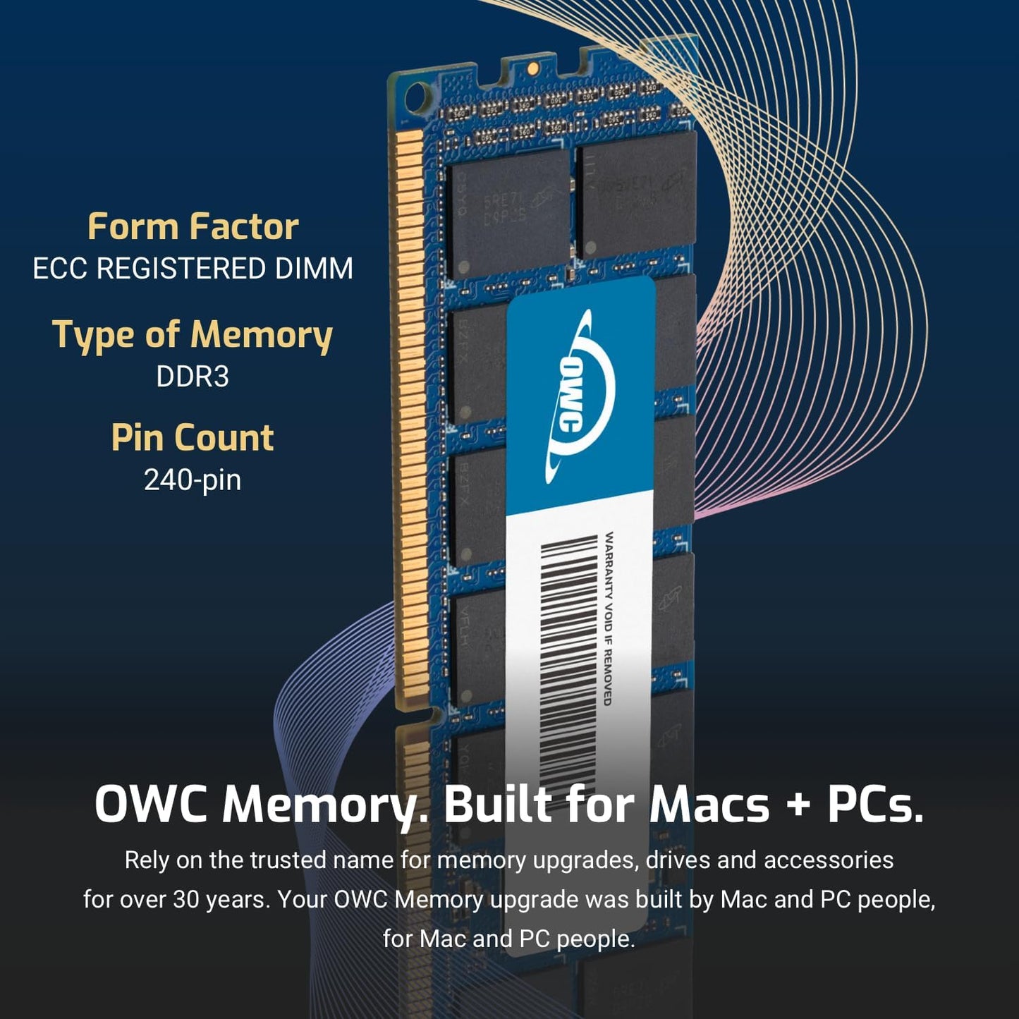 4 x Memory Upgrade Kit, 64 GB blau