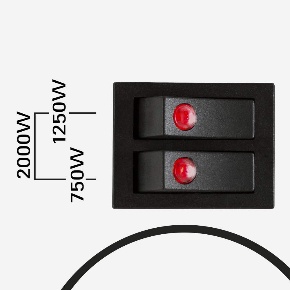 Konvektorheizung - TCH 18 E, 750 W / 1.250 W / 2.000 W