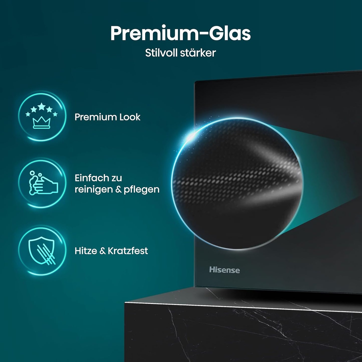 Mikrowelle H20MOBS4HI (20 L), 20 L Digitale Steuerung Mit InverterTech