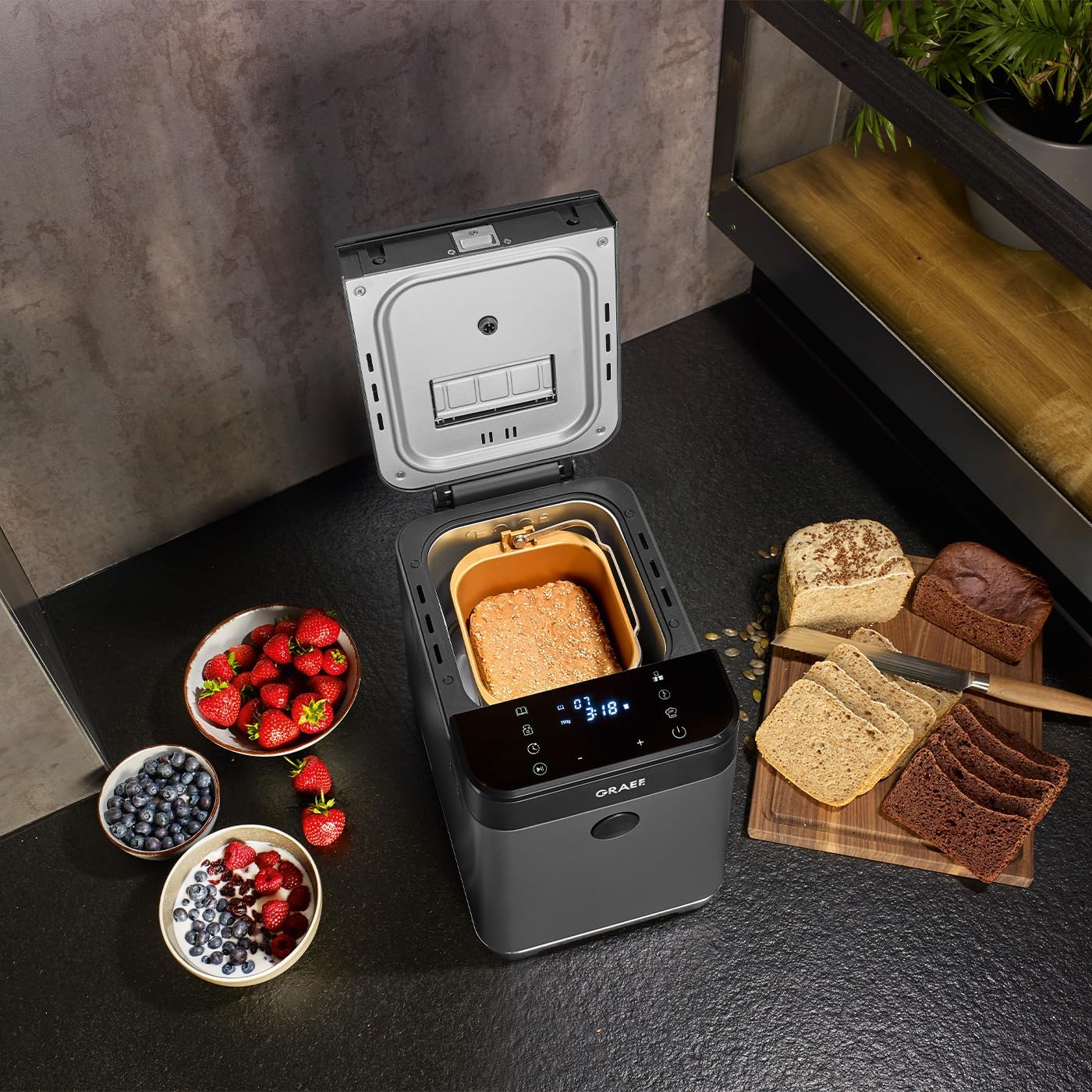 Brotbackautomat BA806 mit 36 Programmen