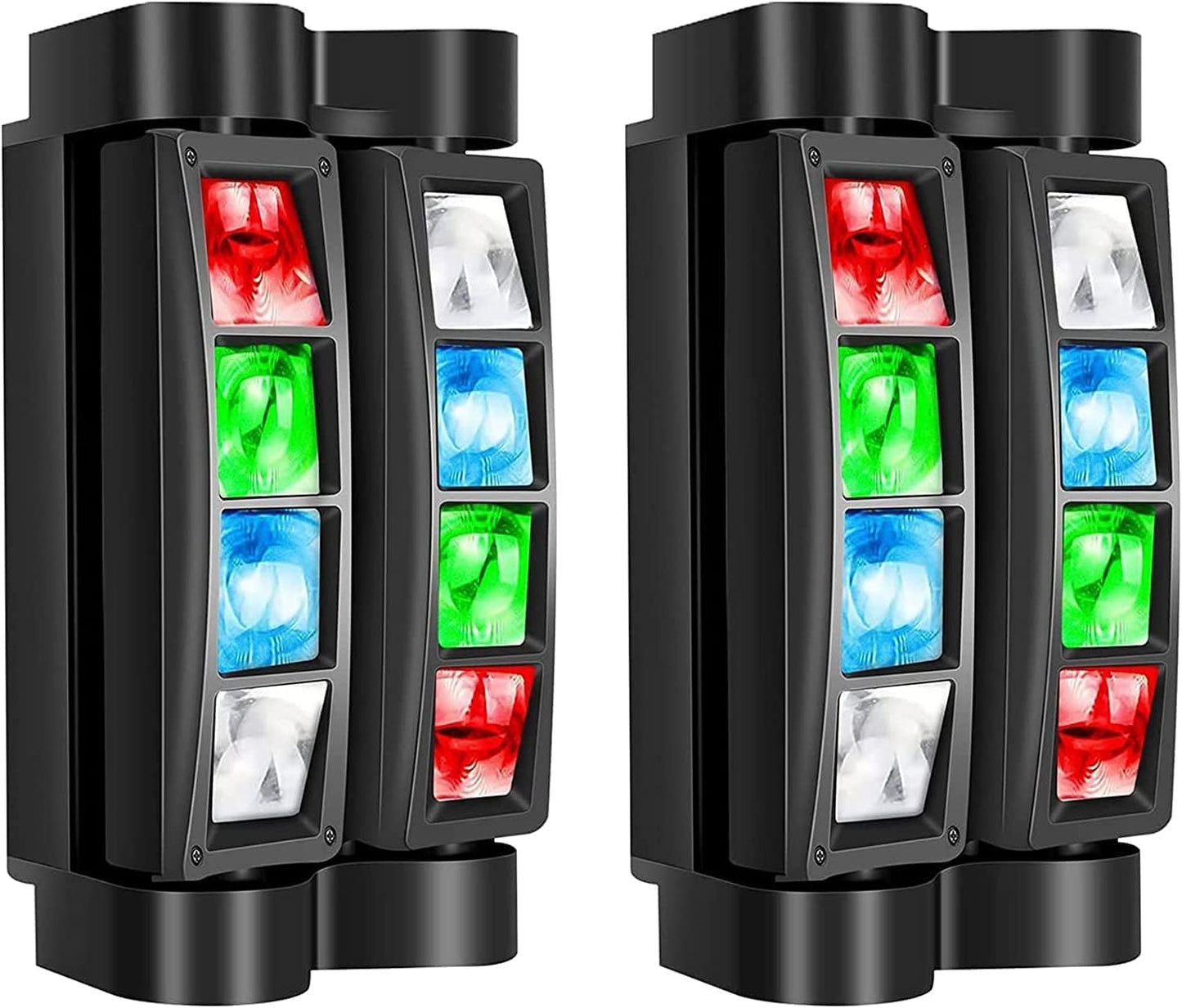2er-Set Moving Head Bühnenlicht, 2 Stück