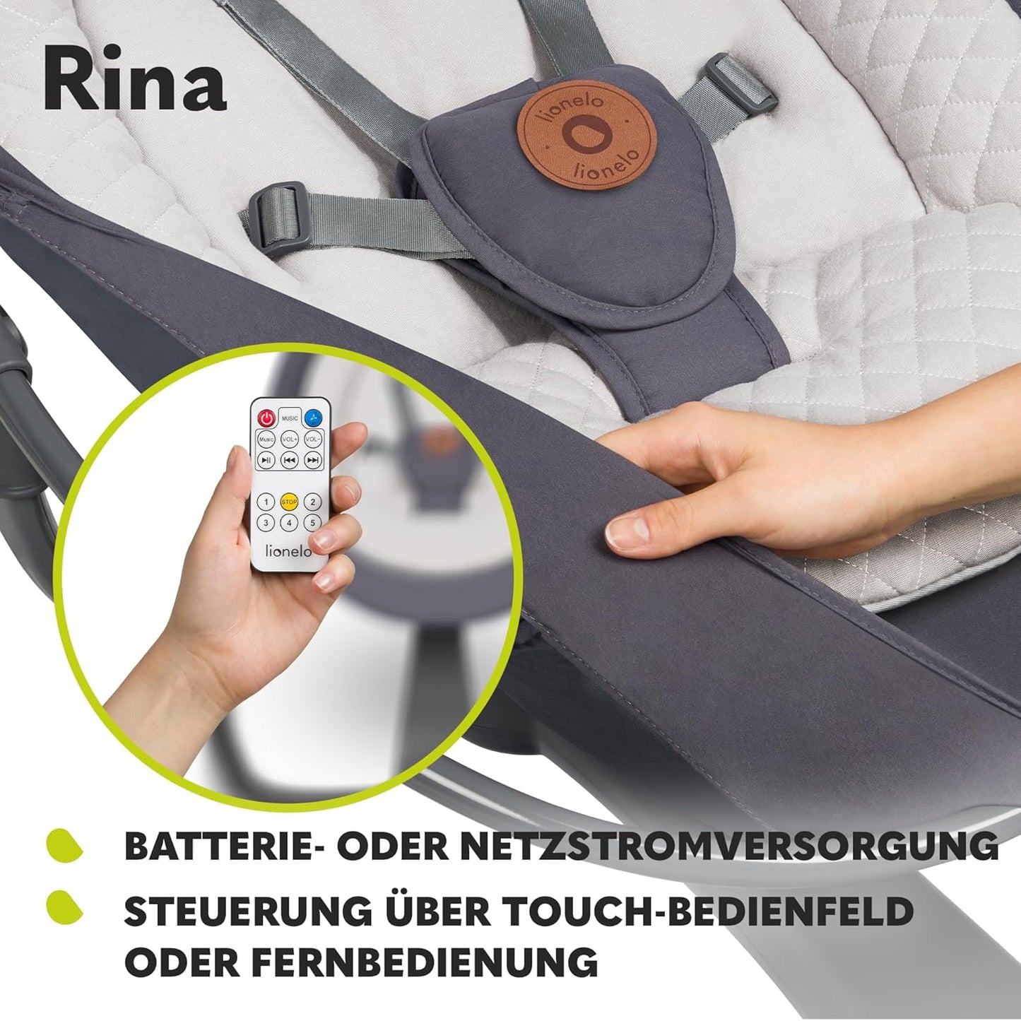 2in1 Babywippe Rina