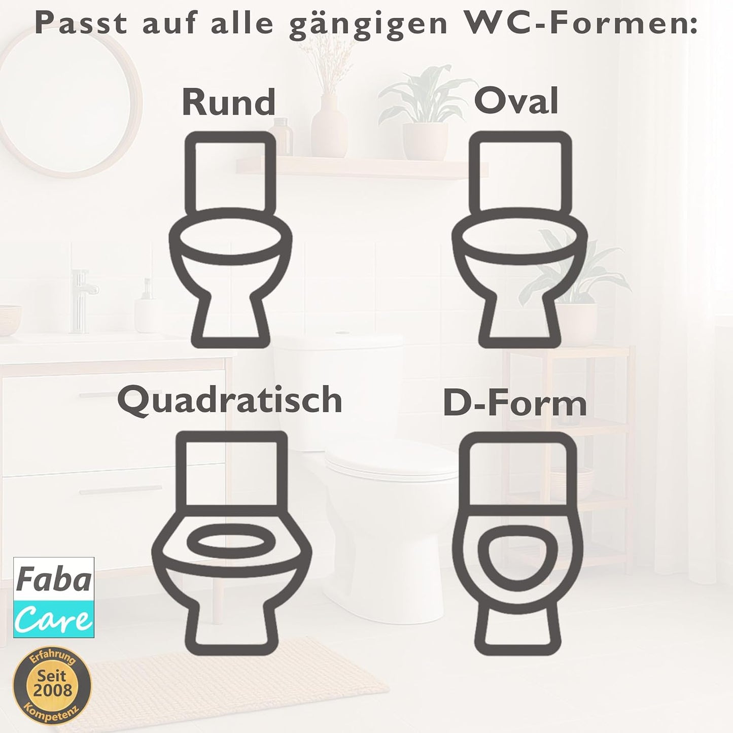 Sitzbad Bidet-Aufsatz für Toilette