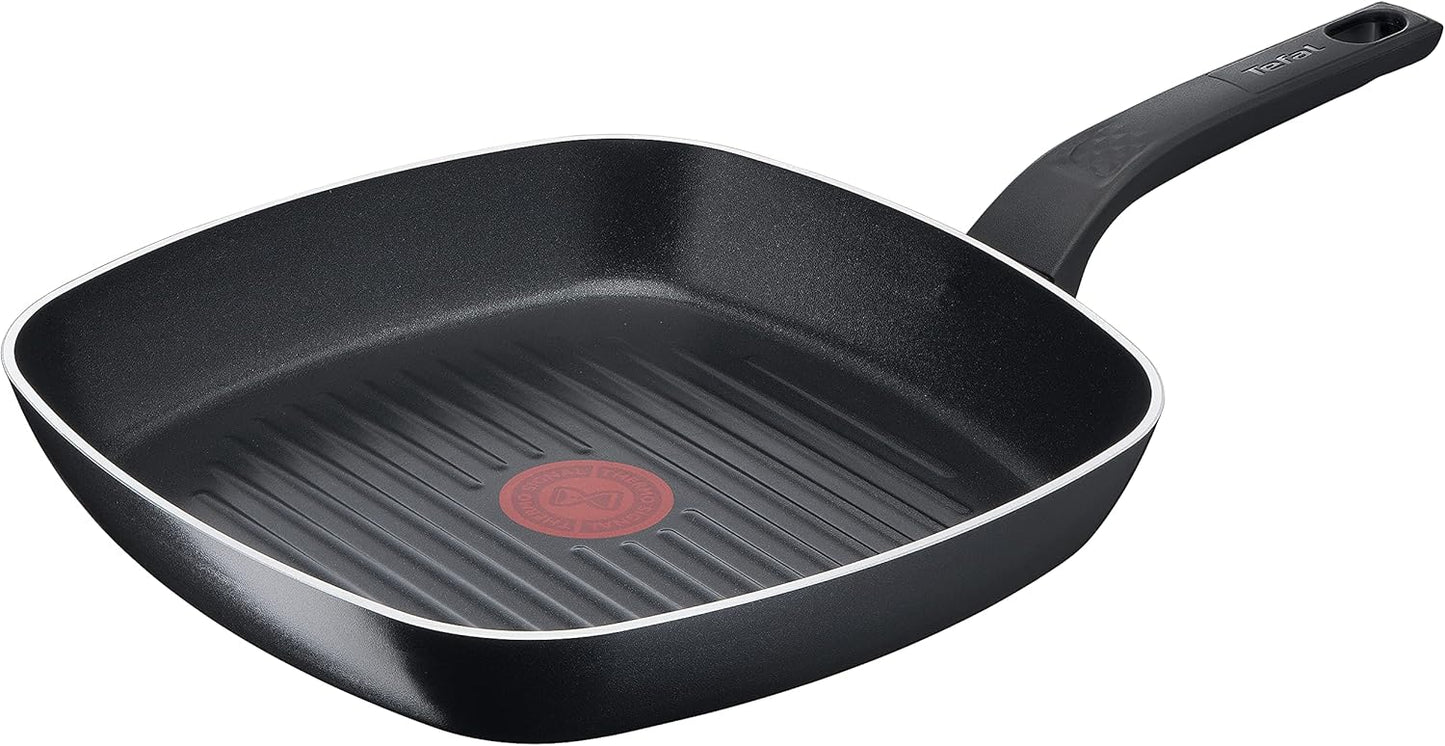 Easy Cook & Clean Grillpfanne 26x26 cm, Antihaft, Grillpfanne 26 x 26 cm