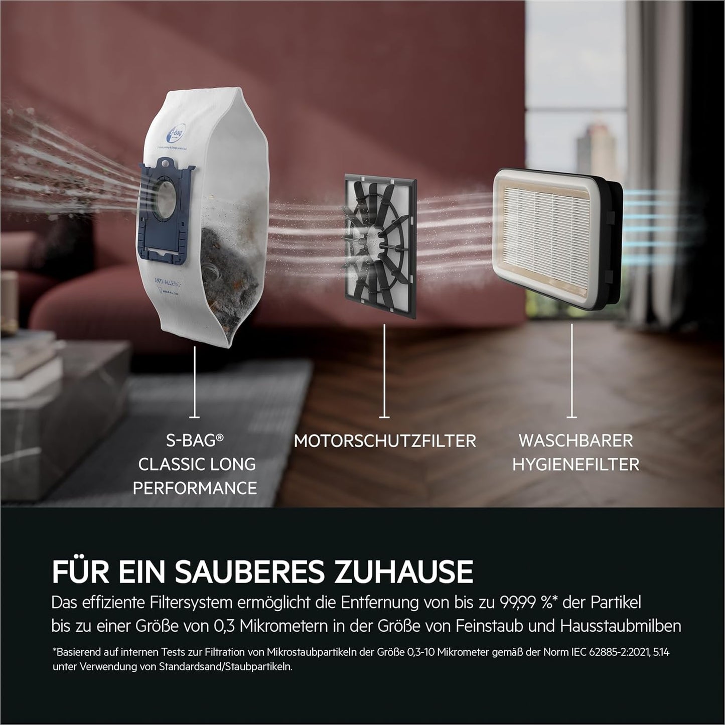 Clean 500 Staubsauger, Weiss