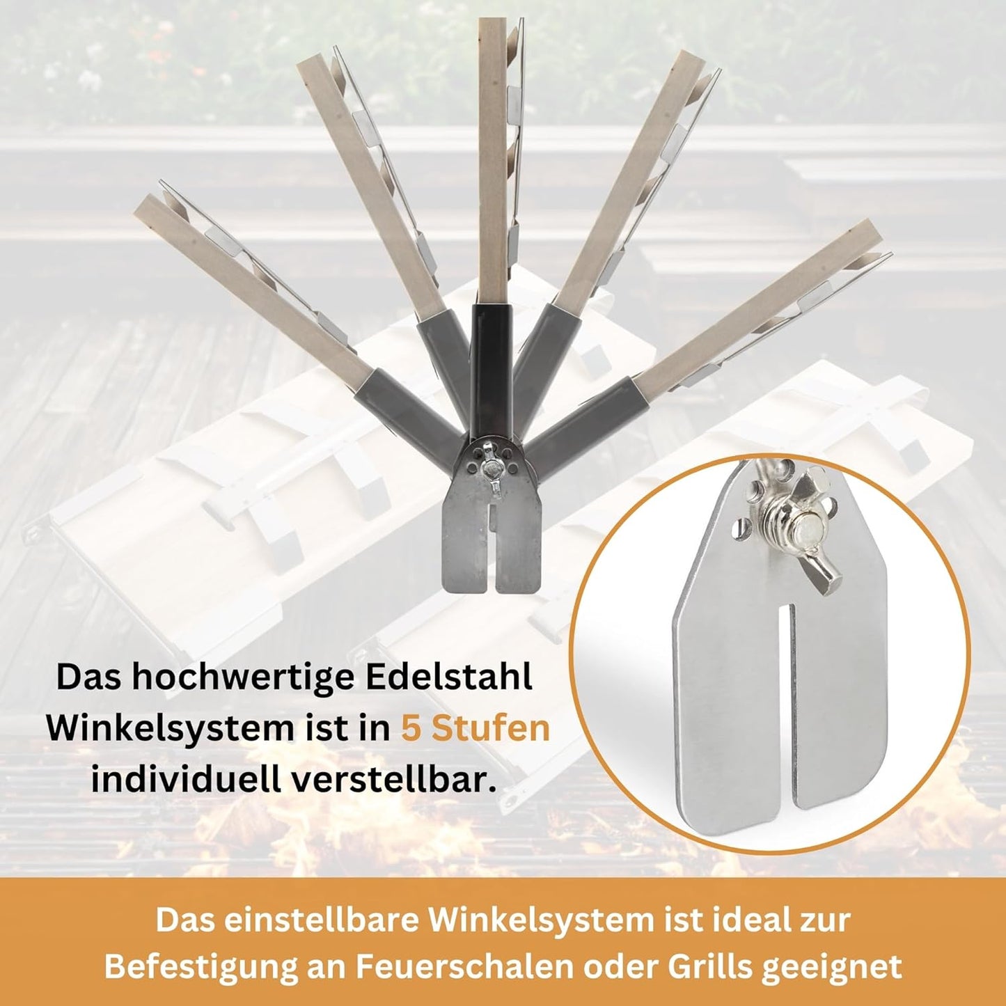 Flammlachsbretter-Set