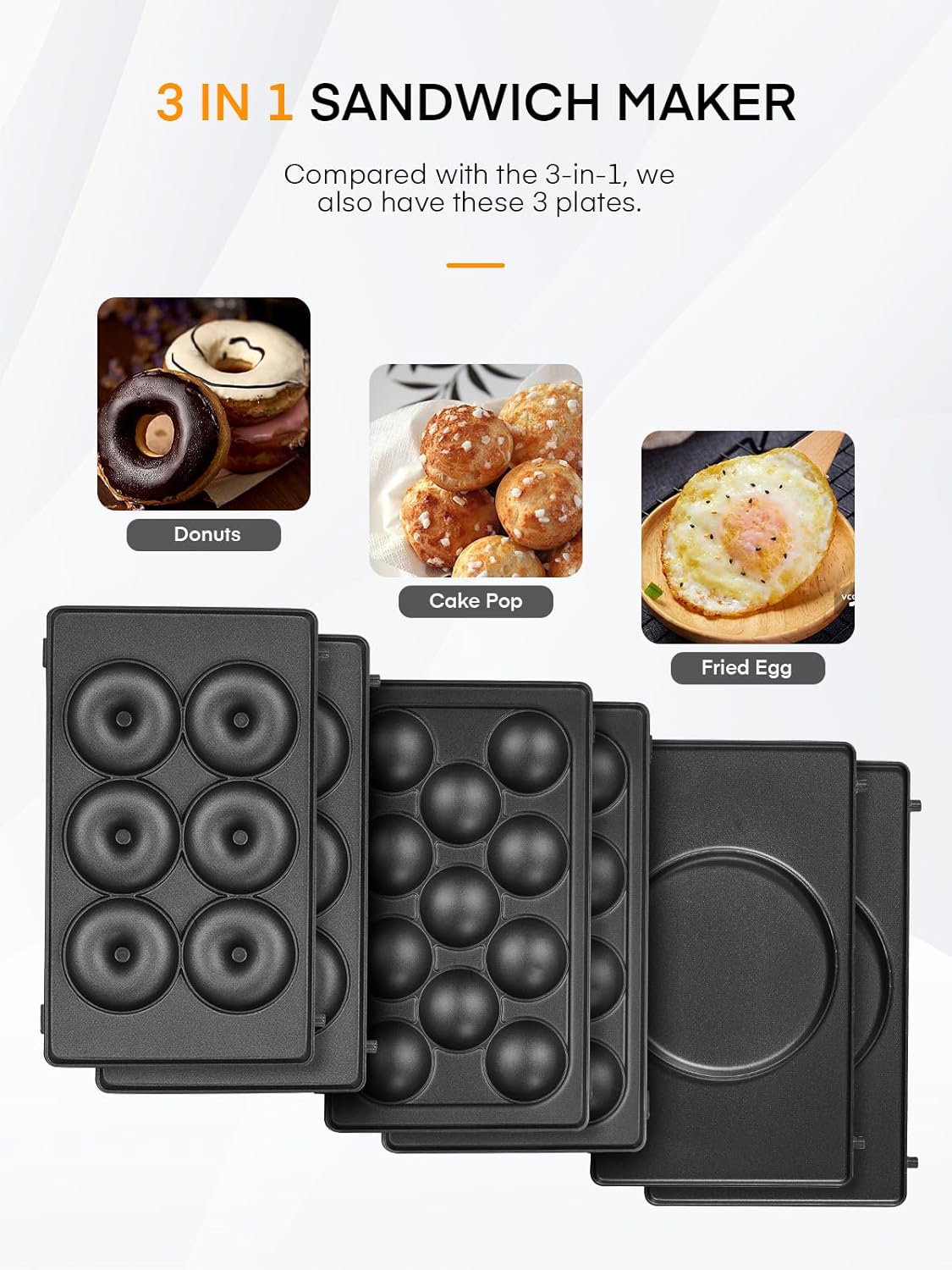 Sandwichmaker 6 in 1