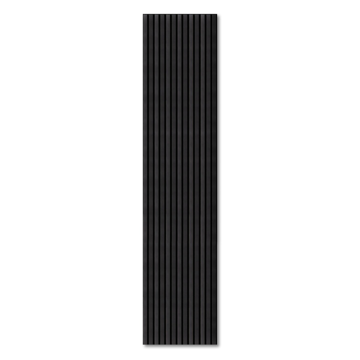 Akustikpaneele für Wanddeko, 120 x 60 cm Eiche Schwarz