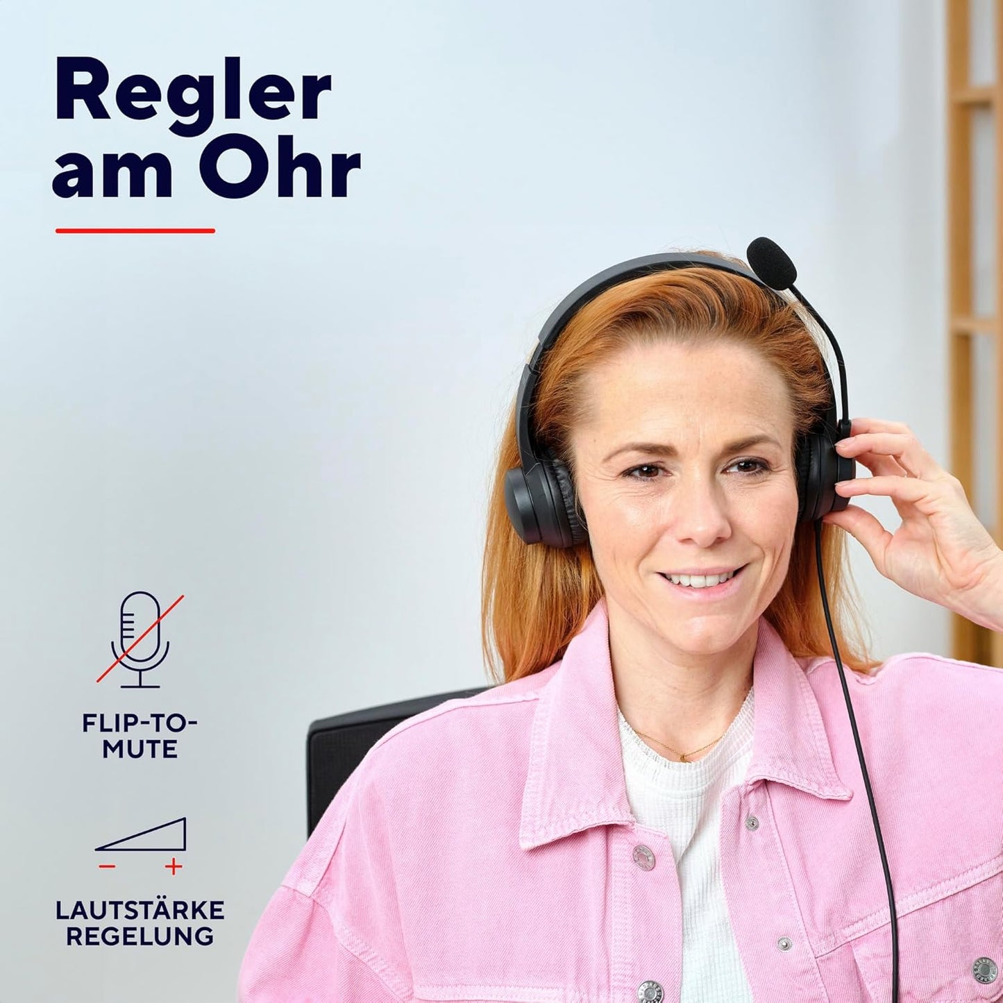 Roha II USB Headset mit Mikrofon, USB