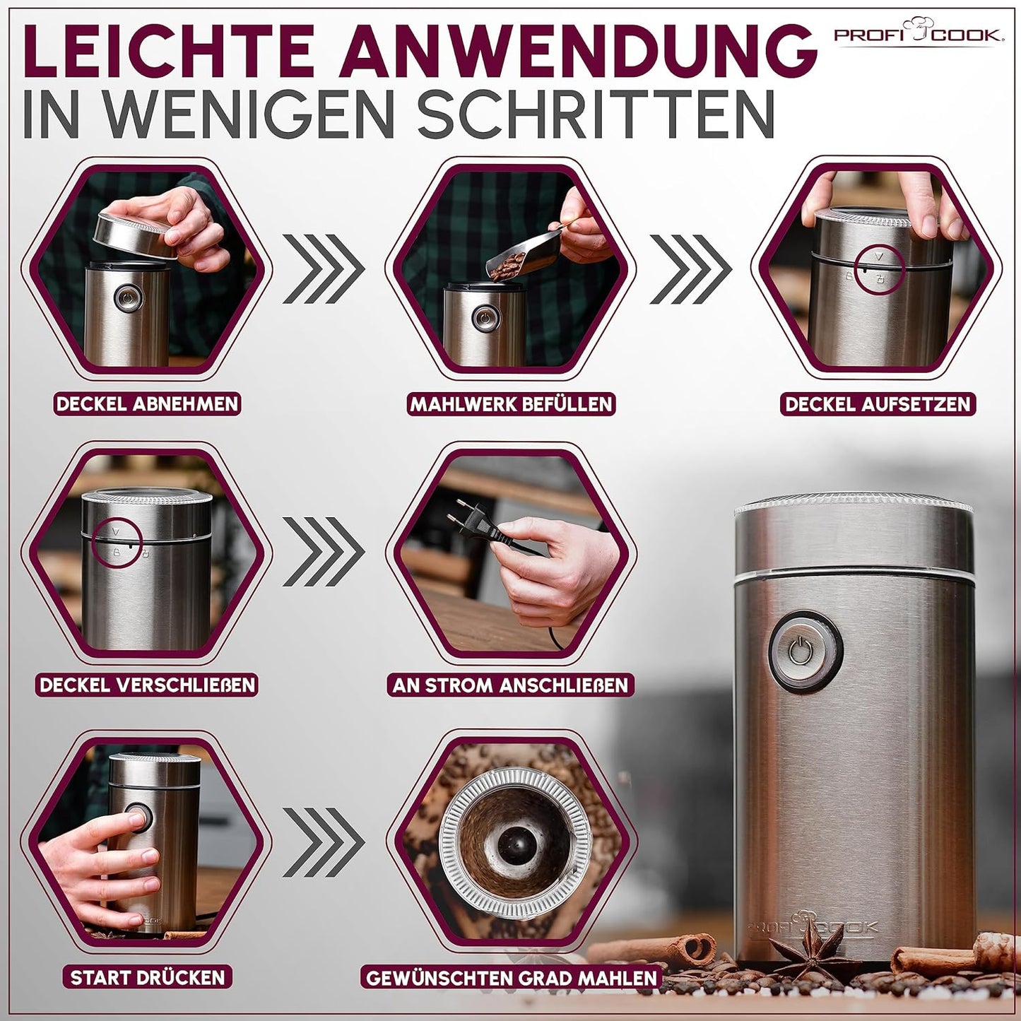 Kaffeemühle PC KSW 1216