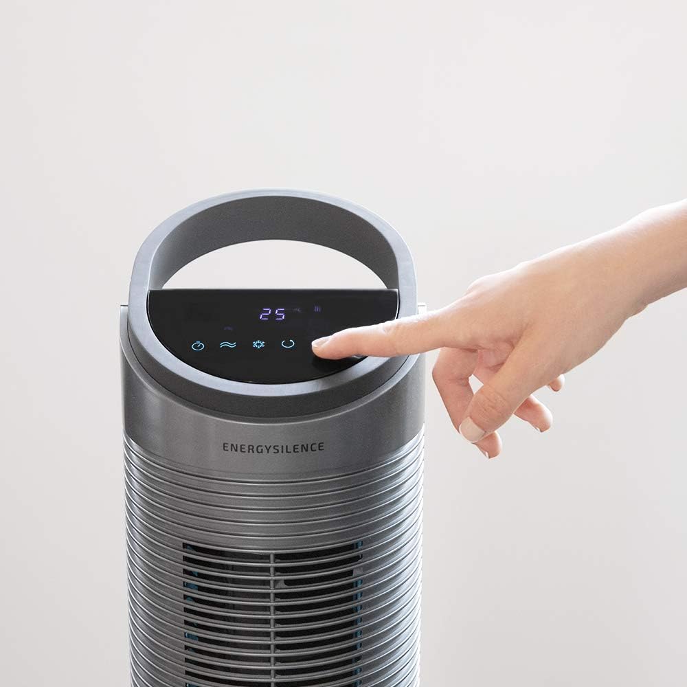 Verdunstungskühler EnergySilence 2000 Tower Smart, Schwarz ; 2L