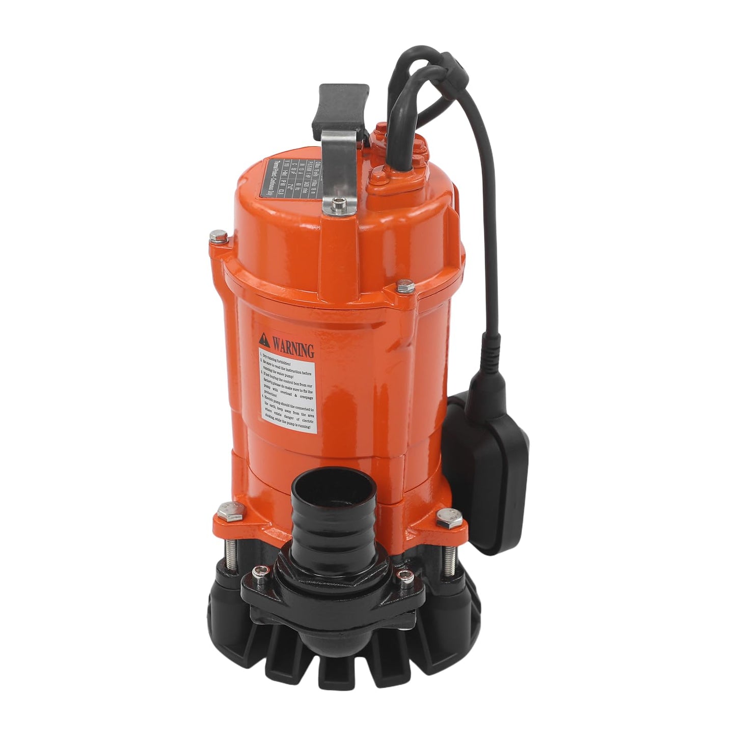 Tauchpumpe Schmutzwasser, Orange